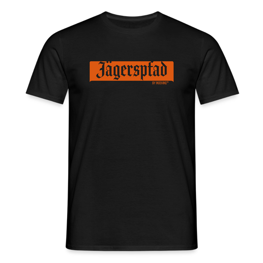T-Shirt | Jägerspfad | Manns-Lüü - Schwarz