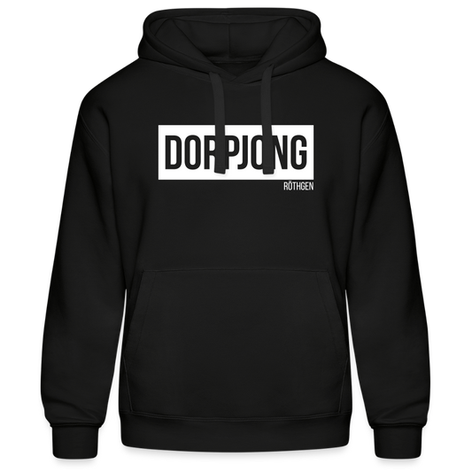 Hoodie | Dorpjong Röthgen Premium | Manns-Lüü - Schwarz