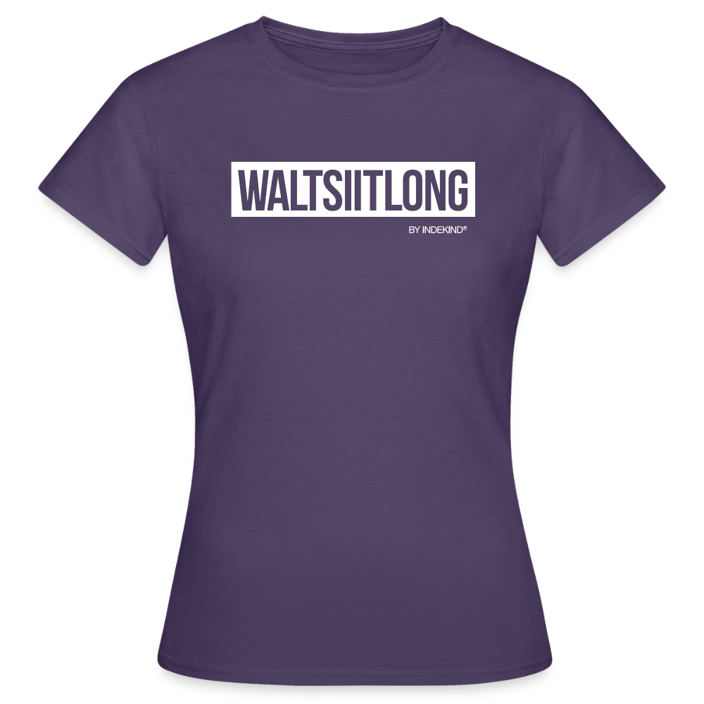 T-Shirt | Waltsiitlong Klassik | Mädsche - Dunkellila