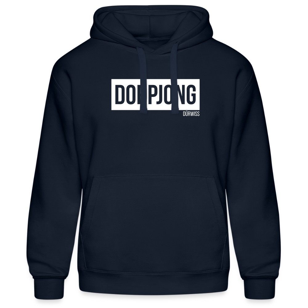 Hoodie | Dorpjong Dürwiss Premium | Manns-Lüü - Navy