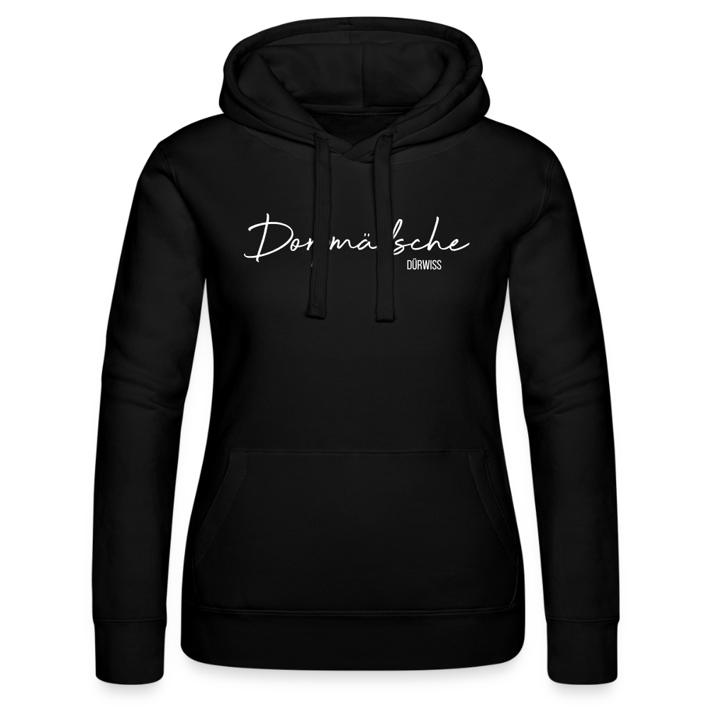 Hoodie | Dorpmädsche Dürwiss Premium | Mädsche - Schwarz
