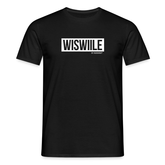 T-Shirt | Wiswiile Klassik | Manns-Lüü - Schwarz