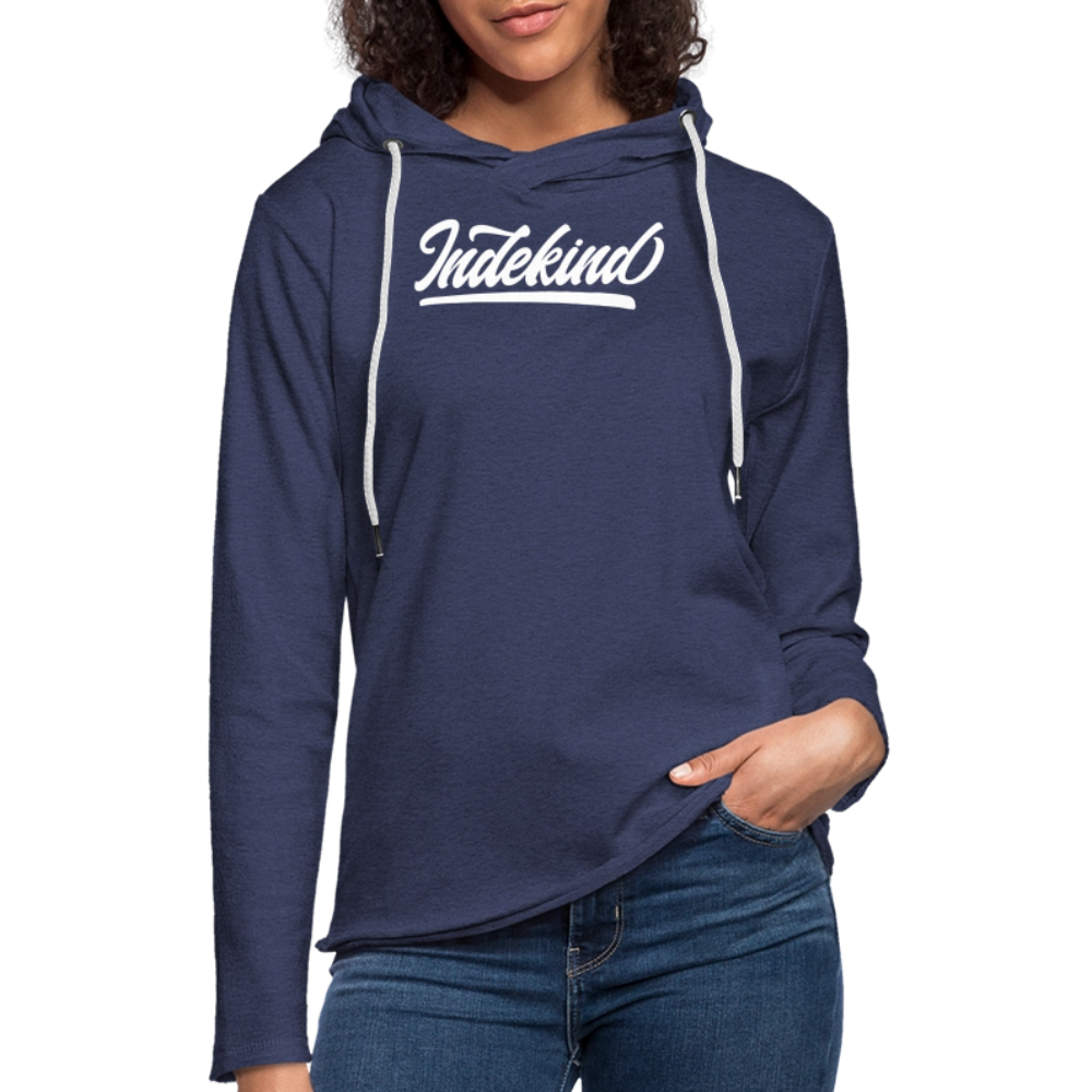 Hoodie | Indekind Light | Fü allemoole - Navy meliert