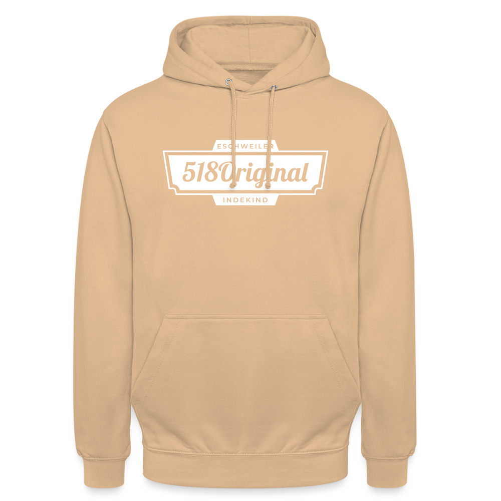 Hoodie | 518Original | Fü allemoole - Pfirsich