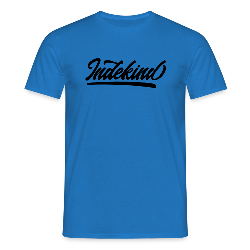 T-Shirt | Indekind Klassik | Manns-Lüü - Royalblau