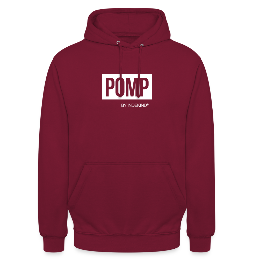 Hoodie | Pomp Klassik | Fü allemoole - Bordeaux