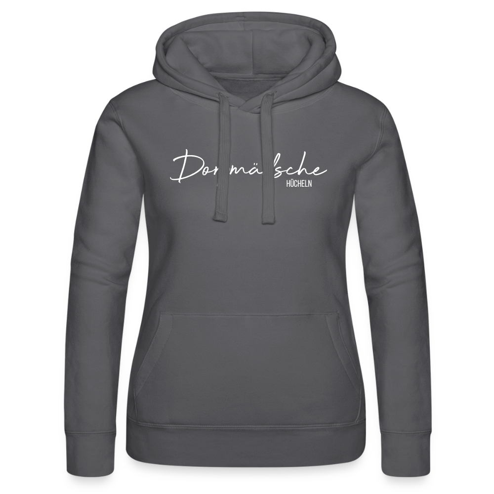 Hoodie | Dorpmädsche Hücheln Premium | Mädsche - Grau