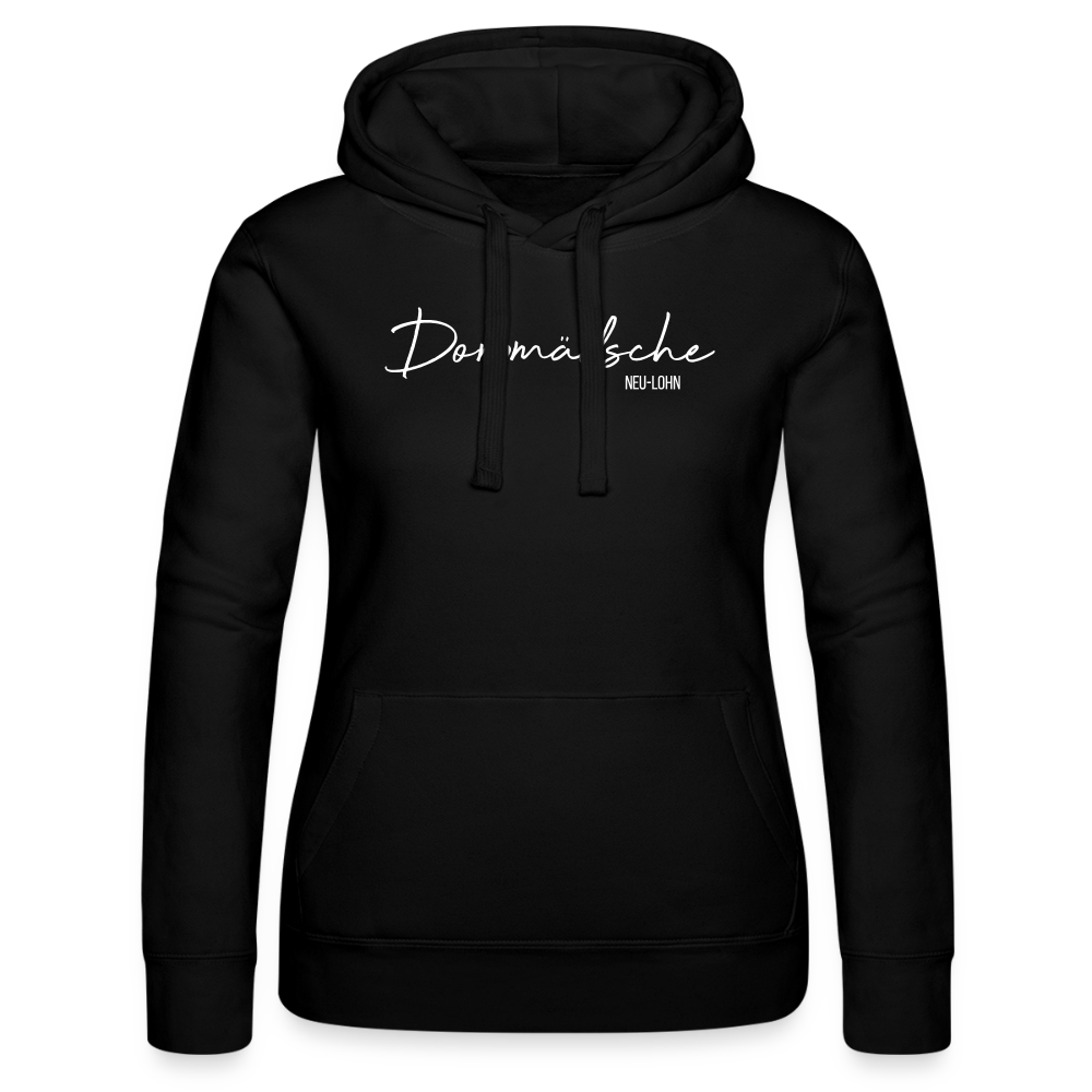 Hoodie | Dorpmädsche Neu-Lohn Premium | Mädsche - Schwarz