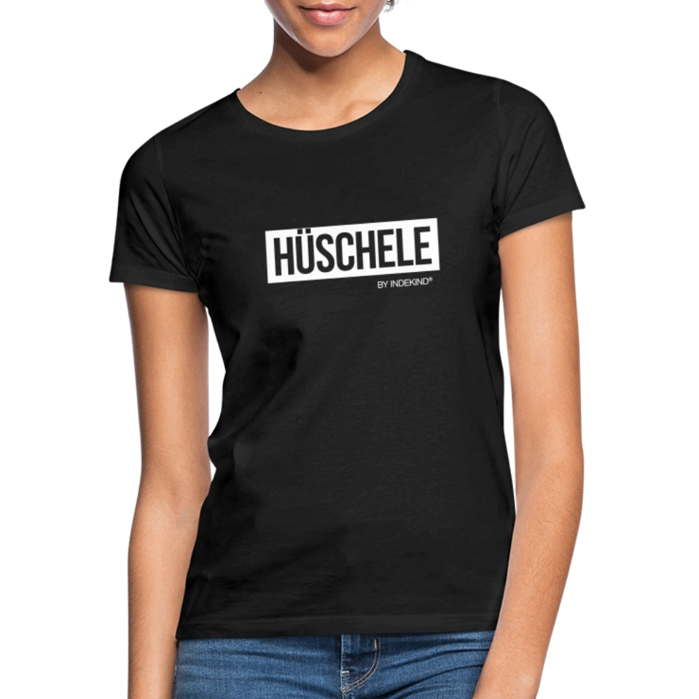 T-Shirt | Hüschele Klassik | Mädsche - Schwarz