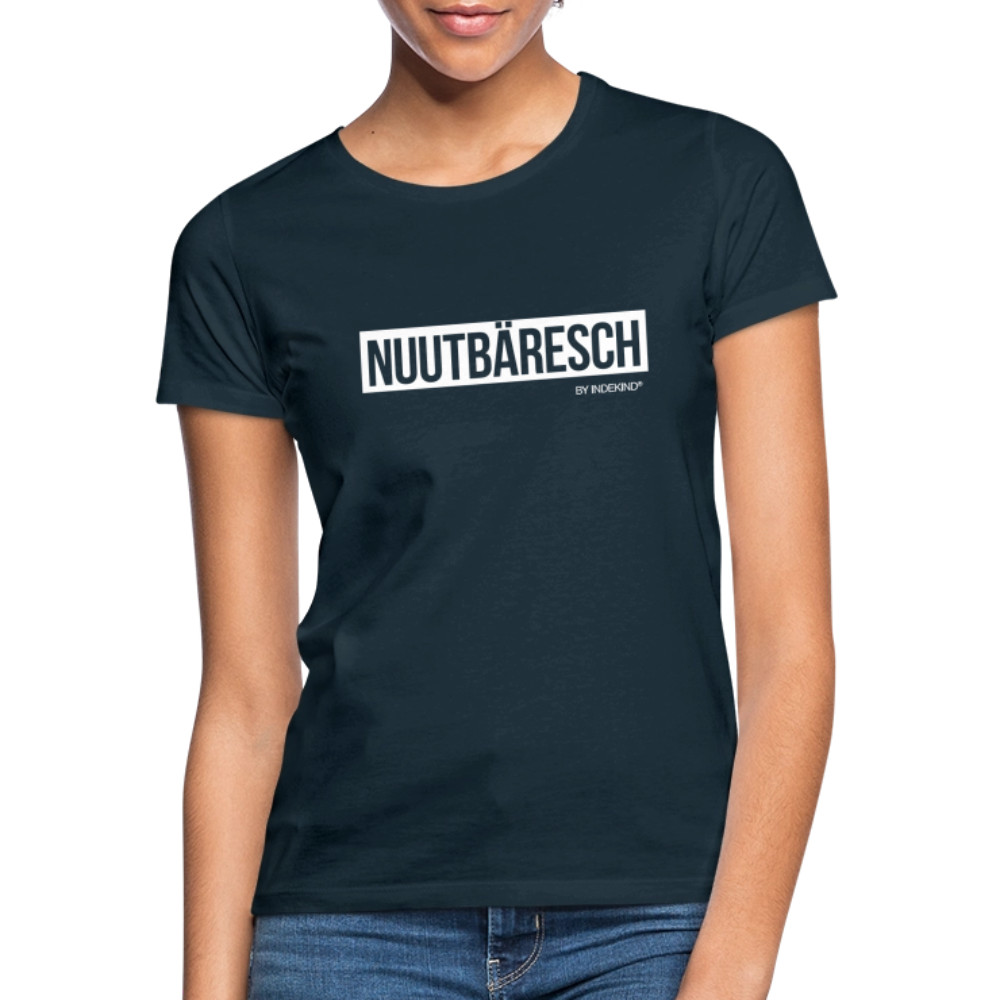 T-Shirt | Nuutbäresch Klassik | Mädsche - Navy