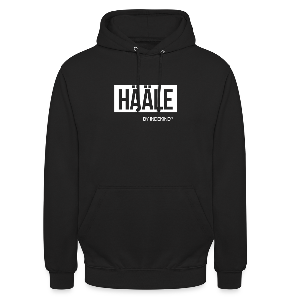 Hoodie | Hääle Klassik | Fü allemoole - Schwarz