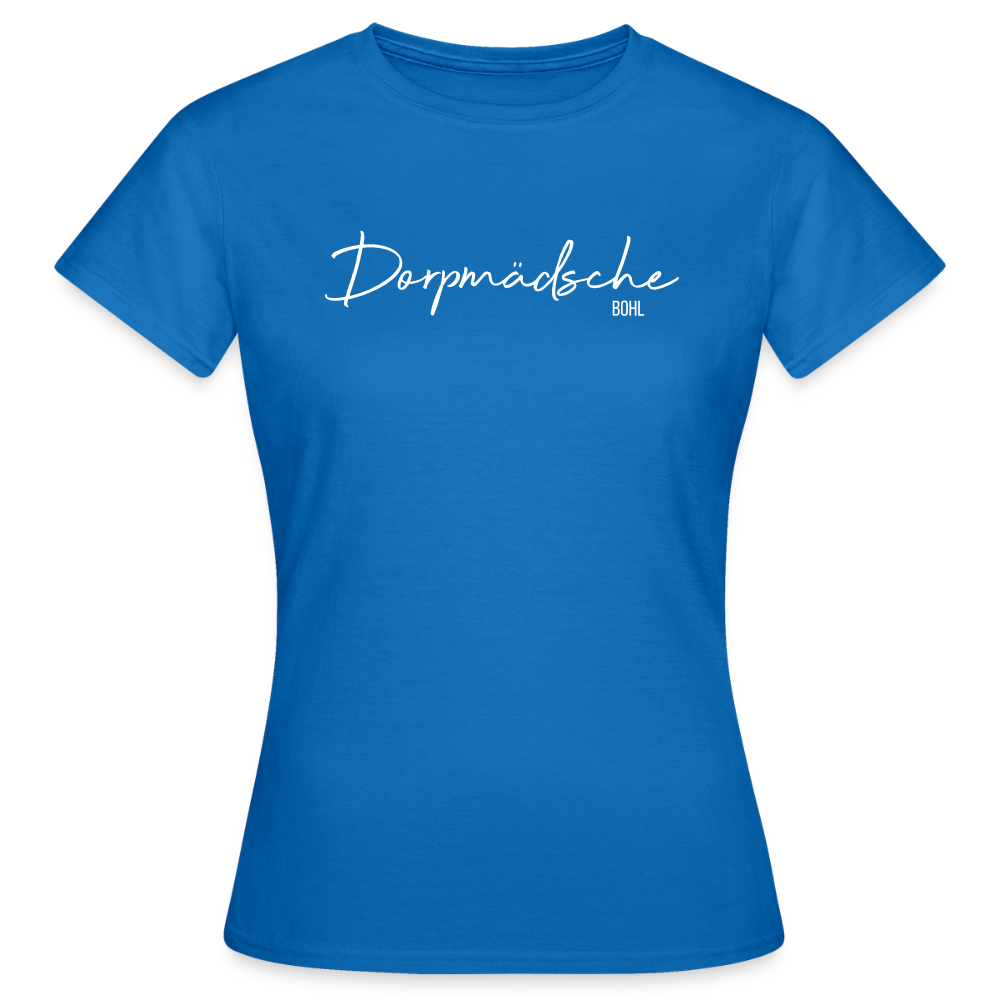 T-Shirt | Dorpmädsche Bohl Klassik | Mädsche - Royalblau