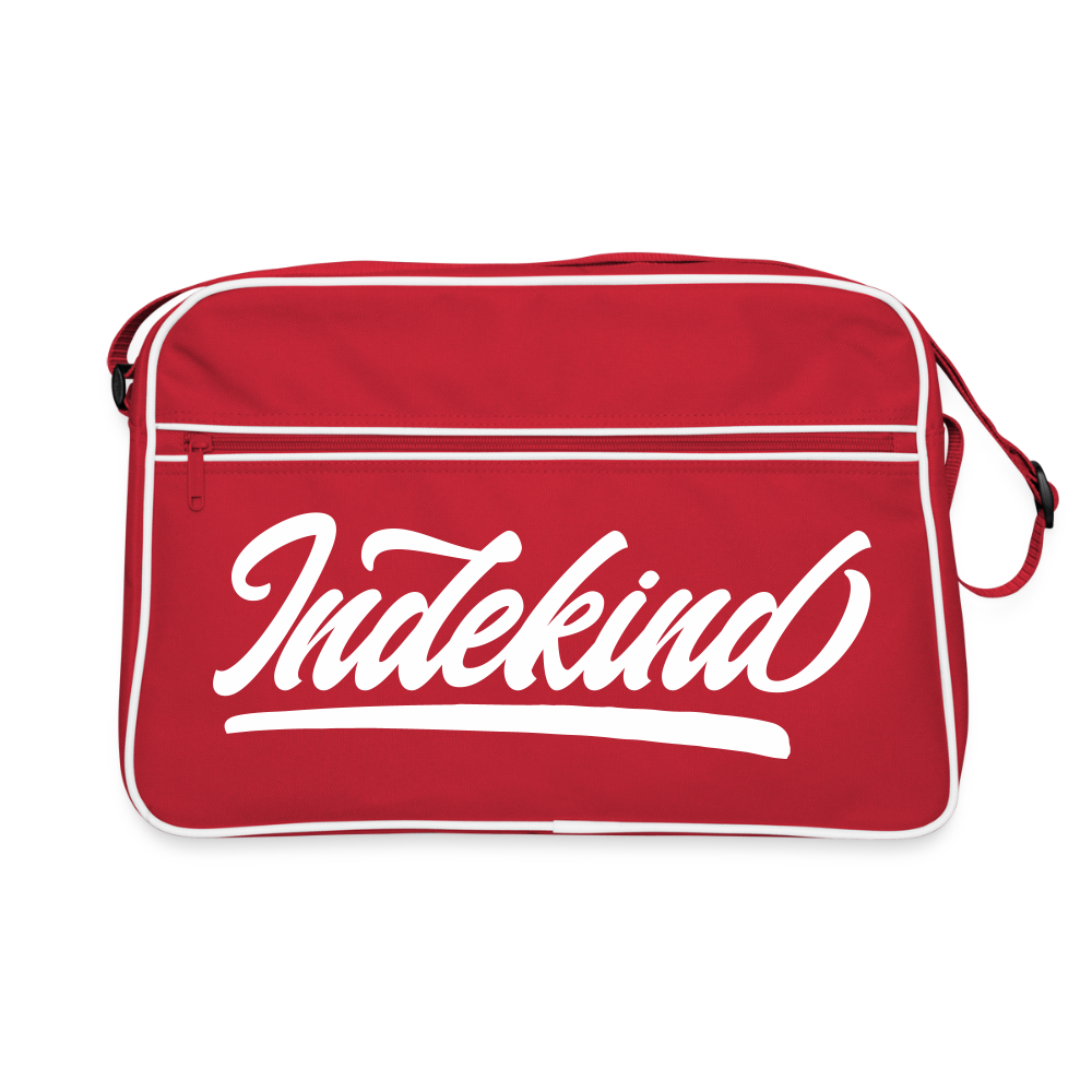 Retro Tasche | Indekind Klassik - Rot/Weiß