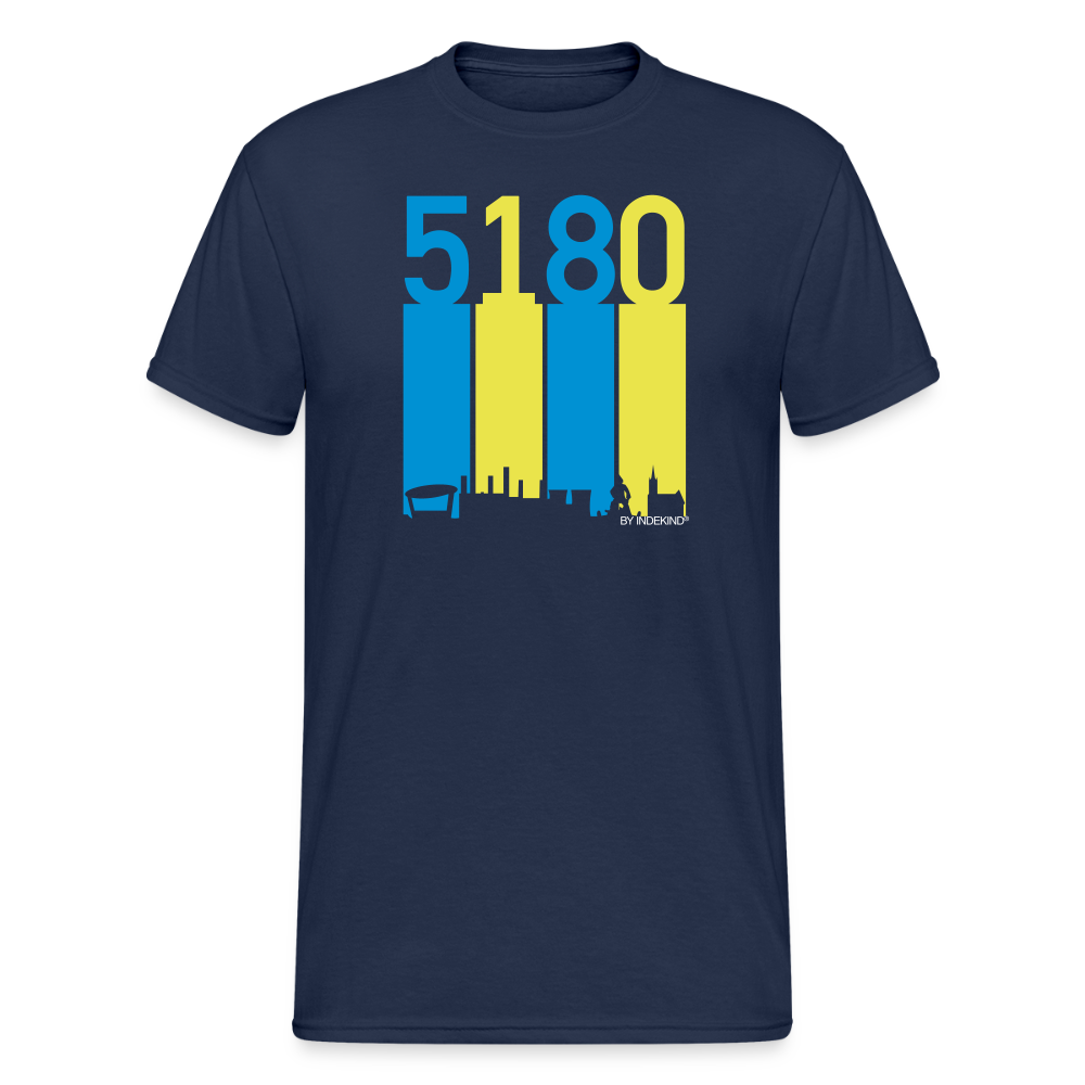T-Shirt | 5180 Skyline | Manns-Lüü - Navy