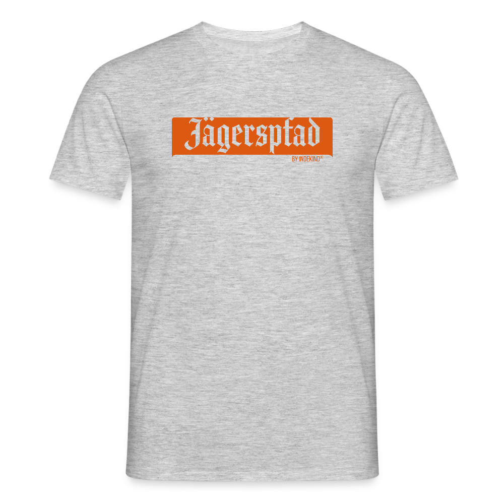 T-Shirt | Jägerspfad | Manns-Lüü - Grau meliert