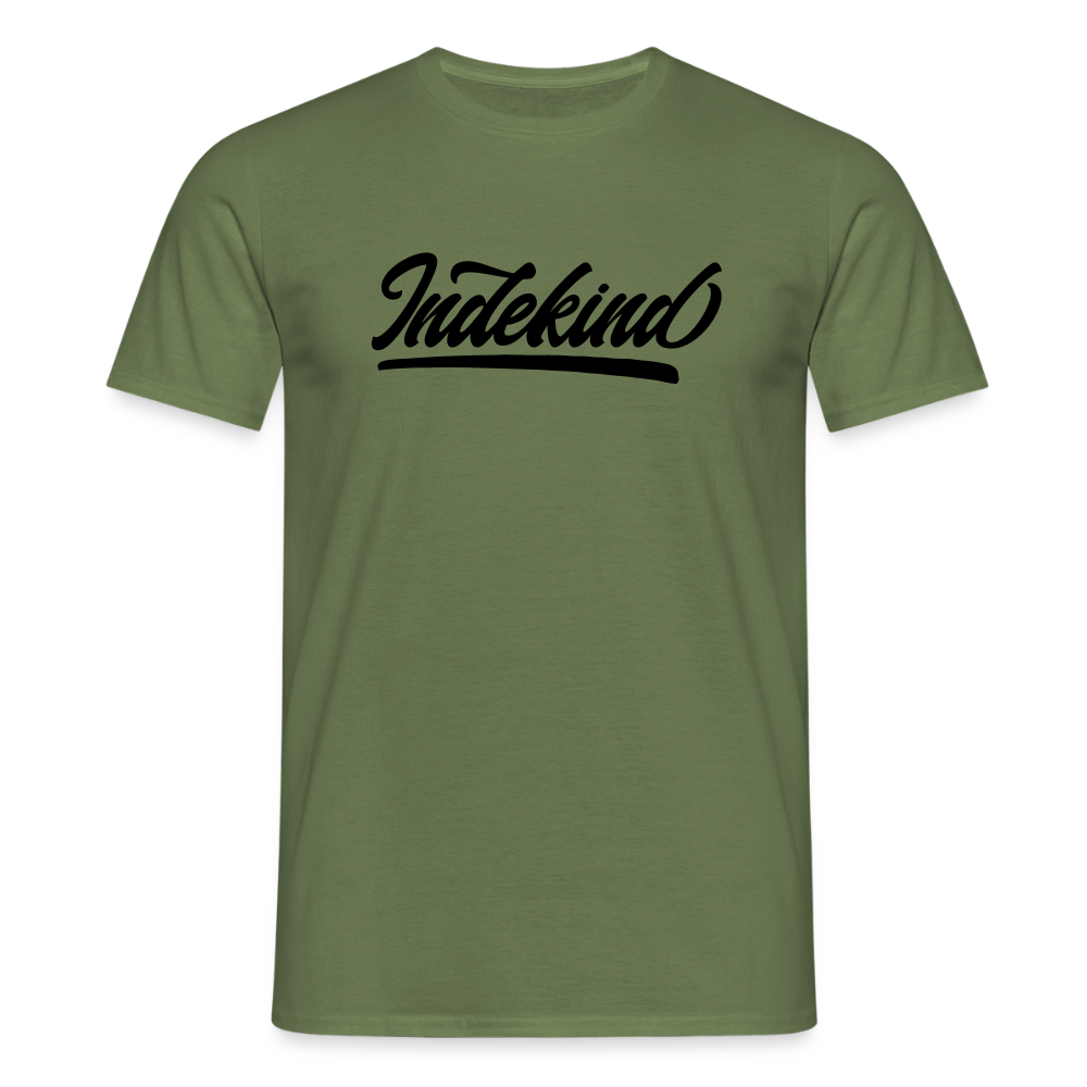 T-Shirt | Indekind Klassik | Manns-Lüü - Militärgrün