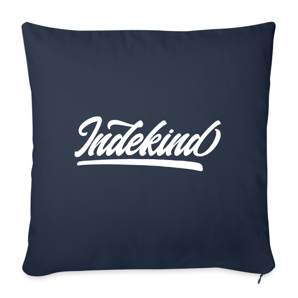 Sofakissen mit Füllung | Indekind Klassik | 44 x 44 cm - Navy