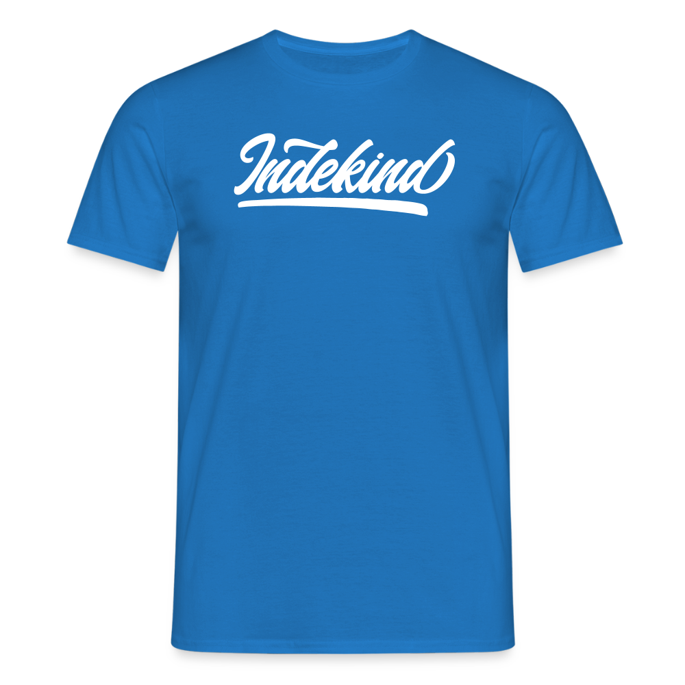 T-Shirt | Indekind Klassik | Manns-Lüü - Royalblau