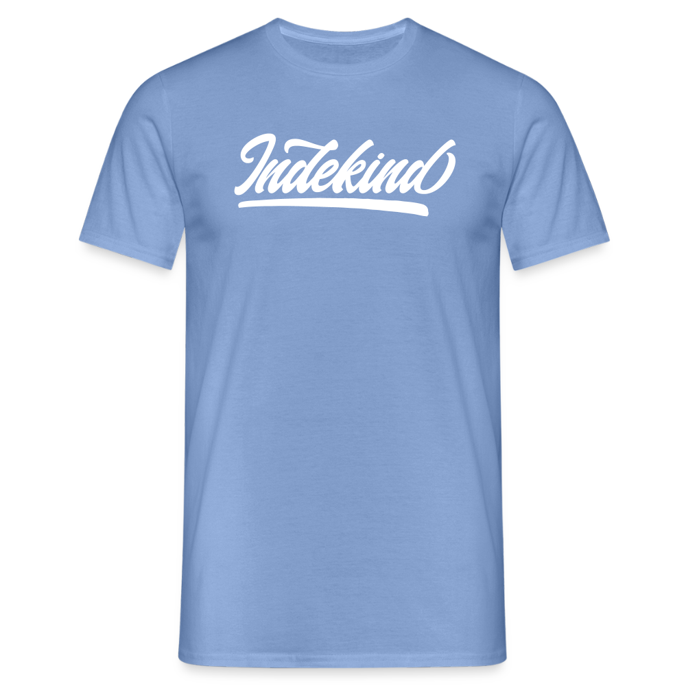 T-Shirt | Indekind Klassik | Manns-Lüü - carolina blue