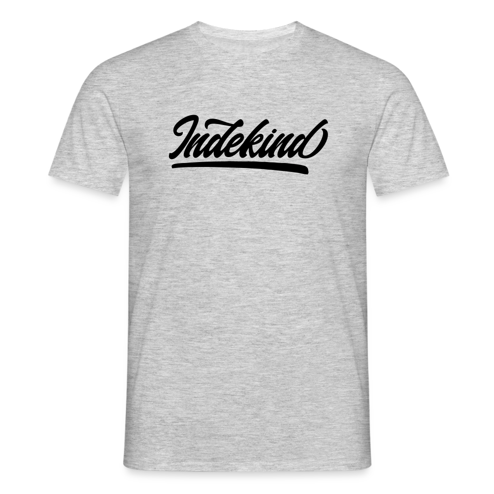 T-Shirt | Indekind Klassik | Manns-Lüü - Grau meliert