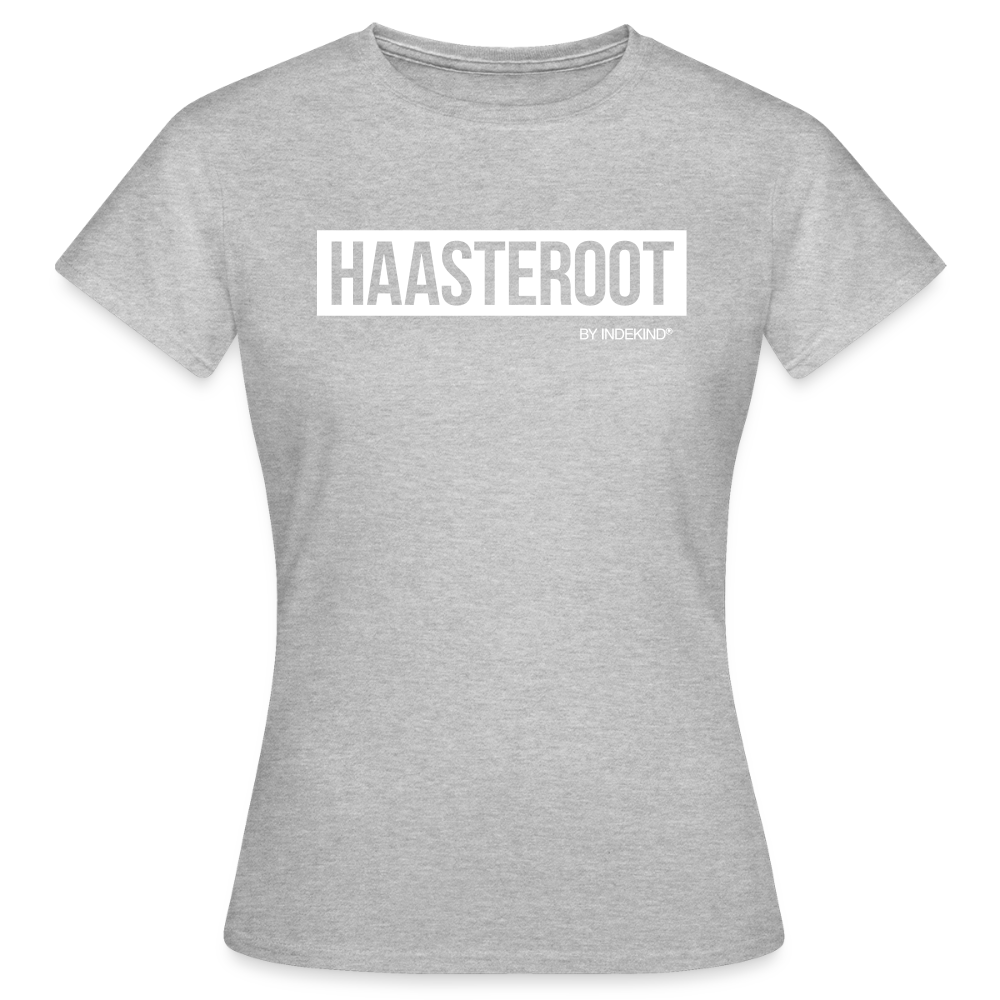 T-Shirt | Haasteroot Klassik | Mädsche - Grau meliert