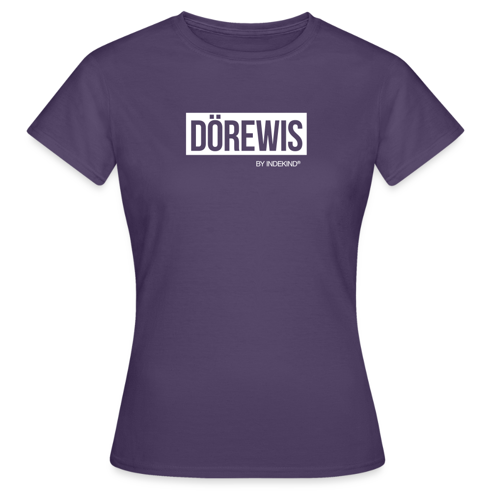 T-Shirt | Dörewis Klassik | Mädsche - Dunkellila