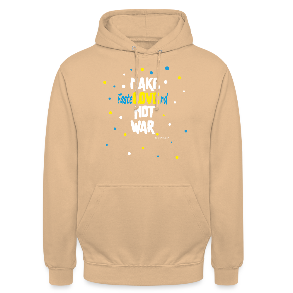 Hoodie | Fastelovend | Fü allemoole - Pfirsich