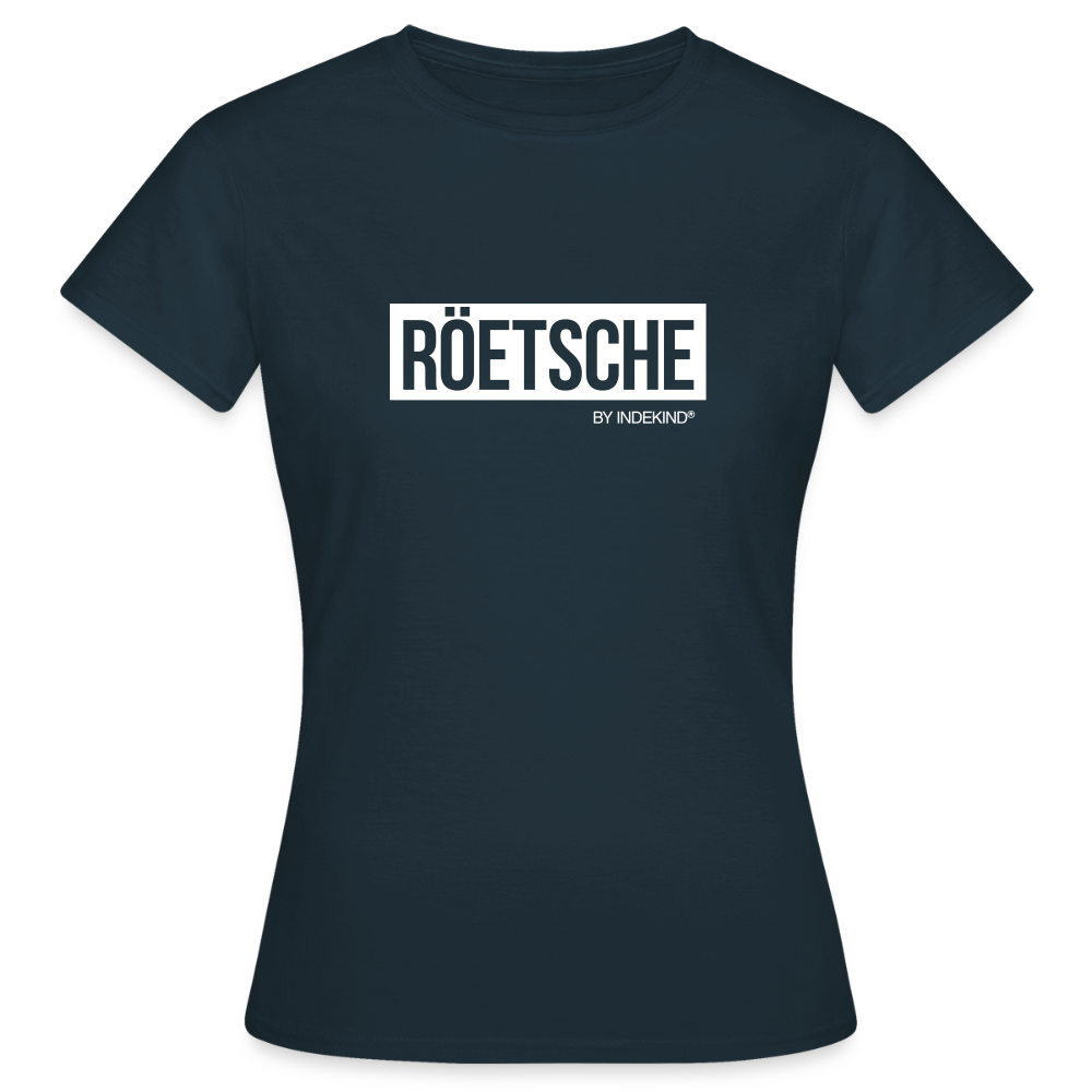 T-Shirt | Röetsche Klassik | Mädsche - Navy