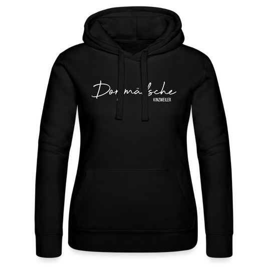 Hoodie | Dorpmädsche Kinzweiler Premium | Mädsche - Schwarz