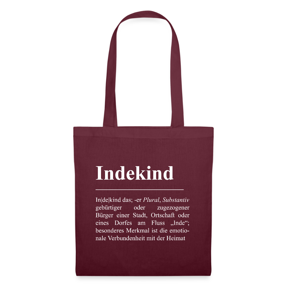 Beutel | Indekind Definition - Burgunderrot