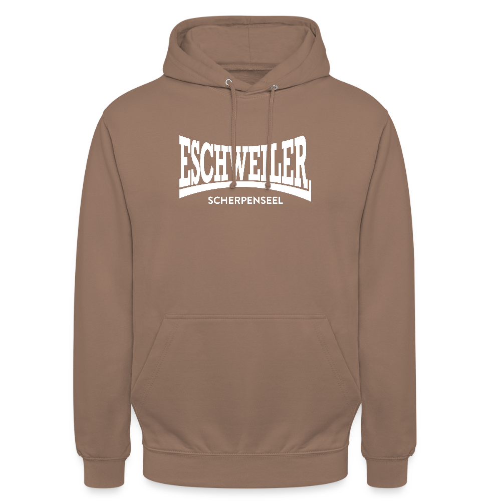 Statement Hoodie | Scherpenseel | Fü allemoole - Mokka