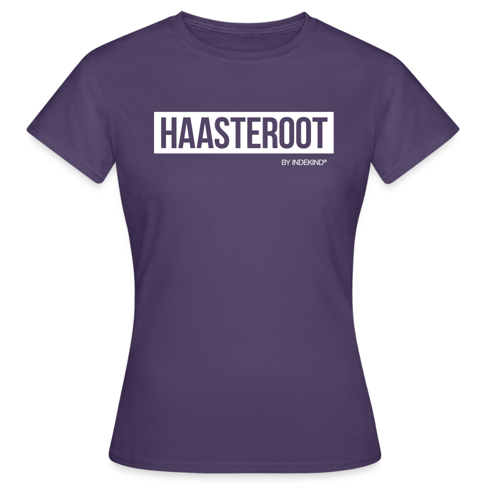 T-Shirt | Haasteroot Klassik | Mädsche - Dunkellila