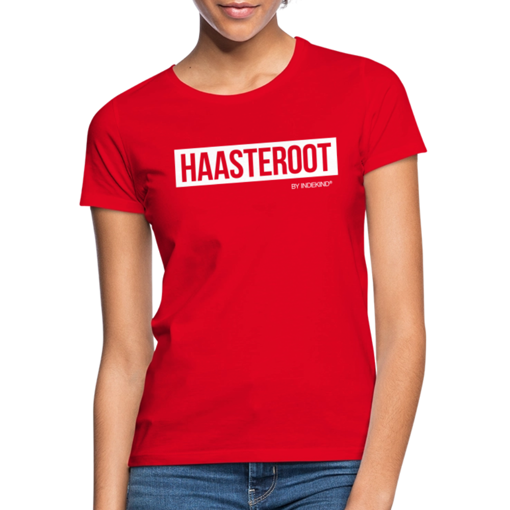 T-Shirt | Haasteroot Klassik | Mädsche - Rot
