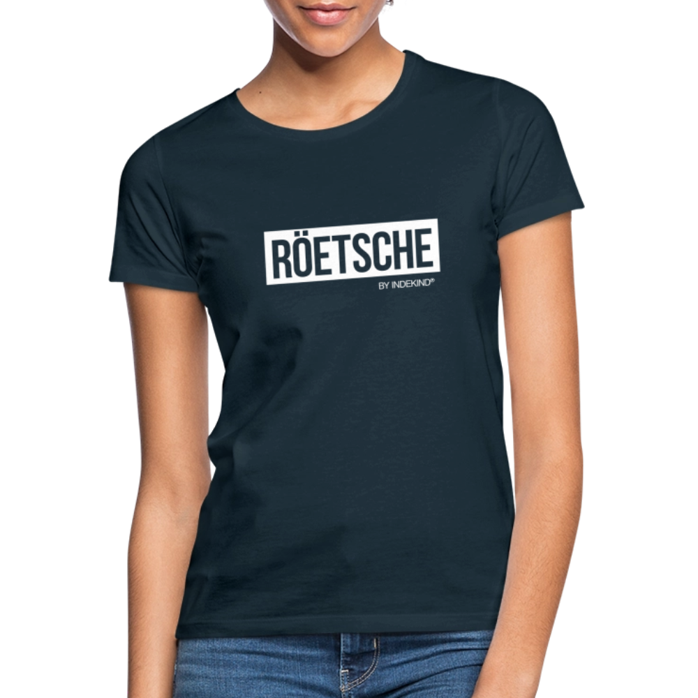 T-Shirt | Röetsche Klassik | Mädsche - Navy