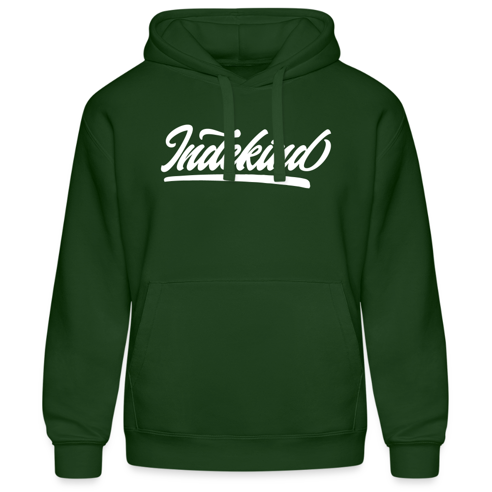 Hoodie | Indekind Premium | Manns-Lüü - Flaschengrün