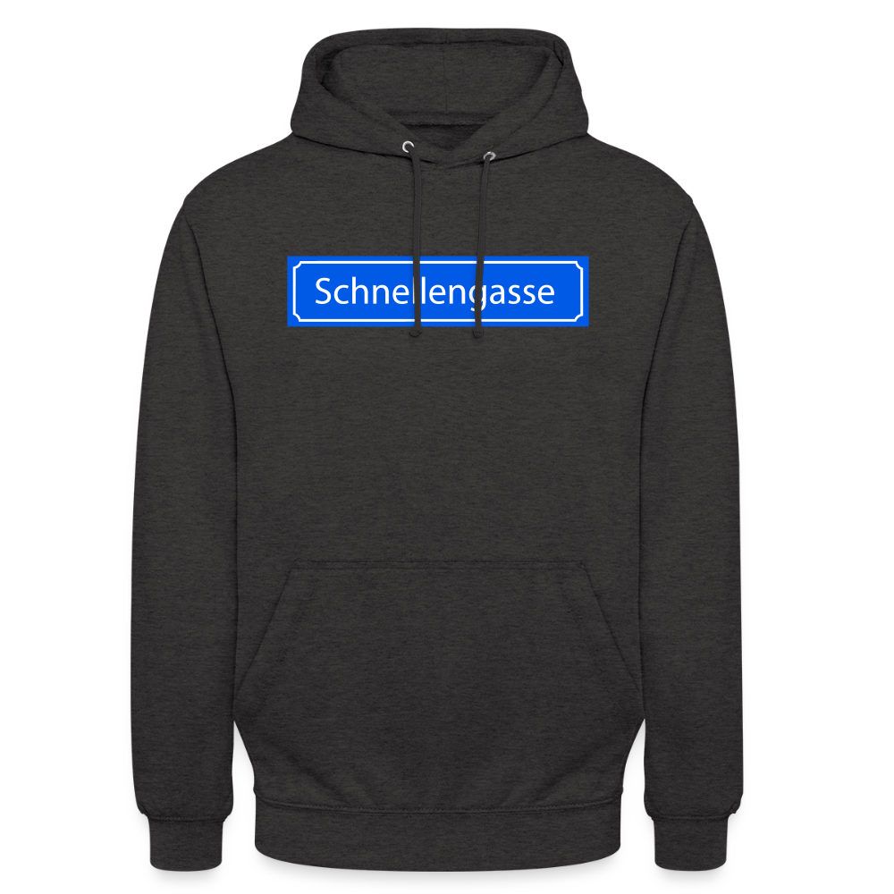 Hoodie | Schnellengasse | Fü allemoole - Anthrazit