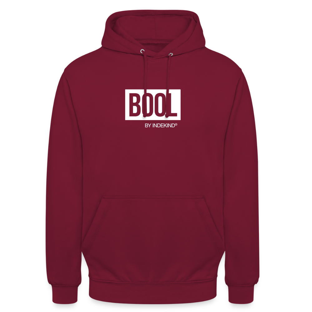 Hoodie | Bool Klassik | Fü allemoole - Bordeaux