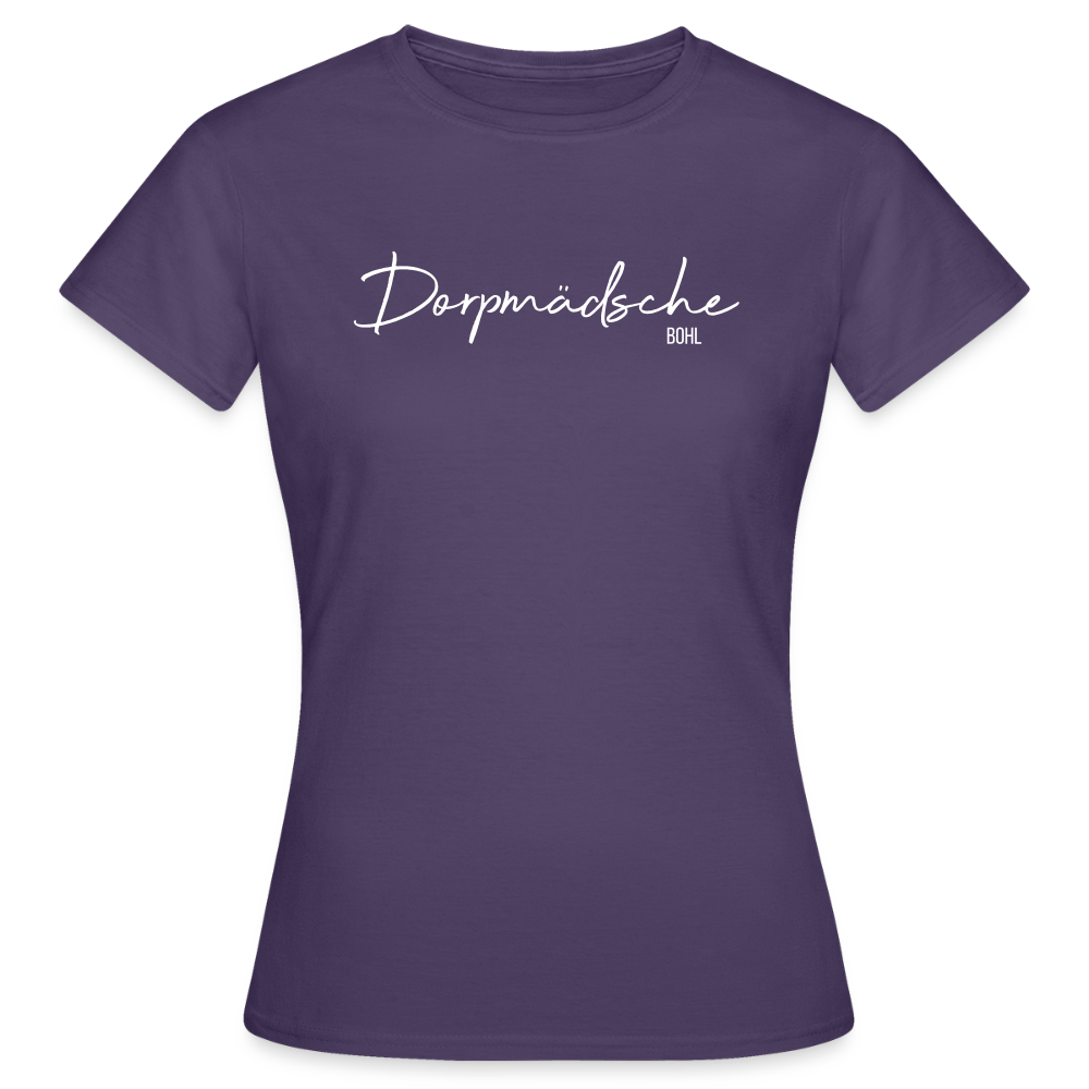 T-Shirt | Dorpmädsche Bohl Klassik | Mädsche - Dunkellila