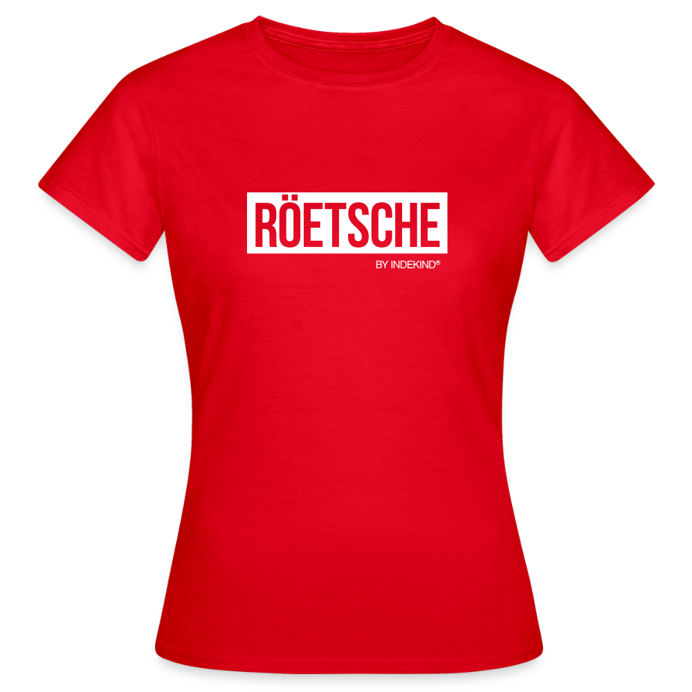 T-Shirt | Röetsche Klassik | Mädsche - Rot