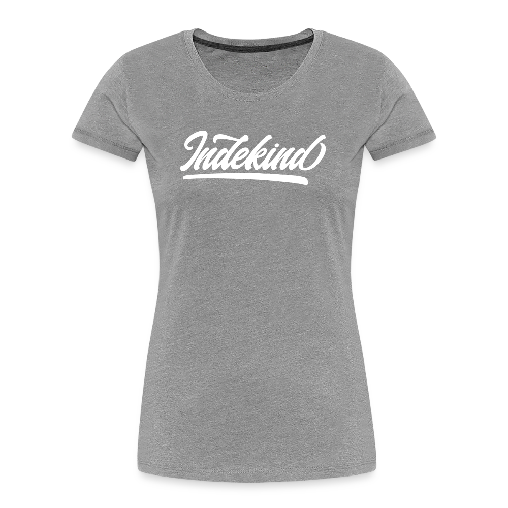 T-Shirt | Indekind Klassik | Mädsche | Organic - Grau meliert