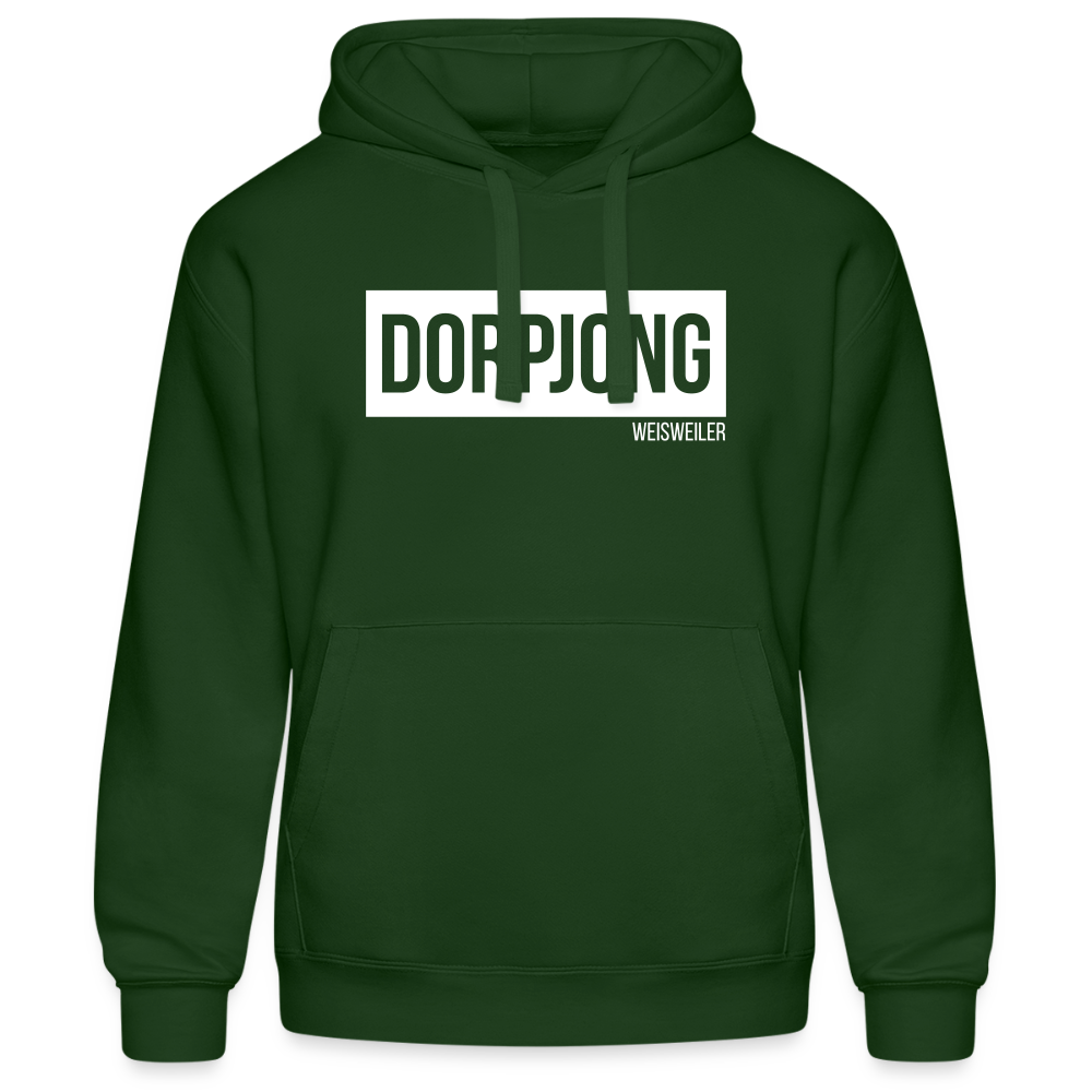 Hoodie | Dorpjong Weisweiler Premium | Manns-Lüü - Flaschengrün