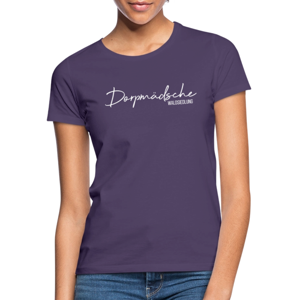 T-Shirt | Dorpmädsche Waldsiedlung Klassik | Mädsche - Dunkellila