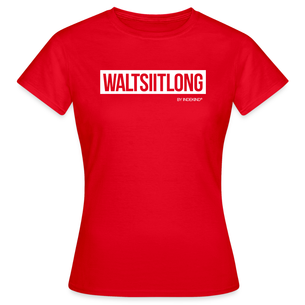 T-Shirt | Waltsiitlong Klassik | Mädsche - Rot
