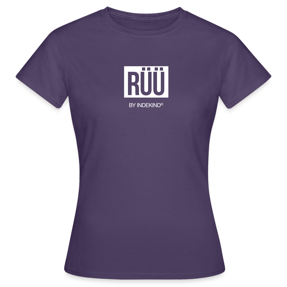 T-Shirt | Rüü Klassik | Mädsche - Dunkellila