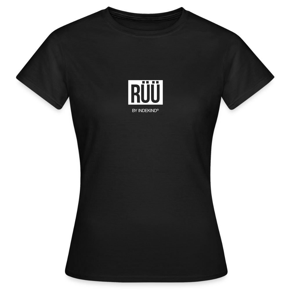 T-Shirt | Rüü Klassik | Mädsche - Schwarz