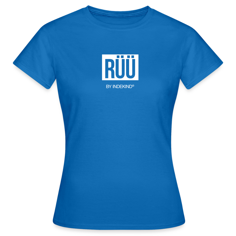 T-Shirt | Rüü Klassik | Mädsche - Royalblau