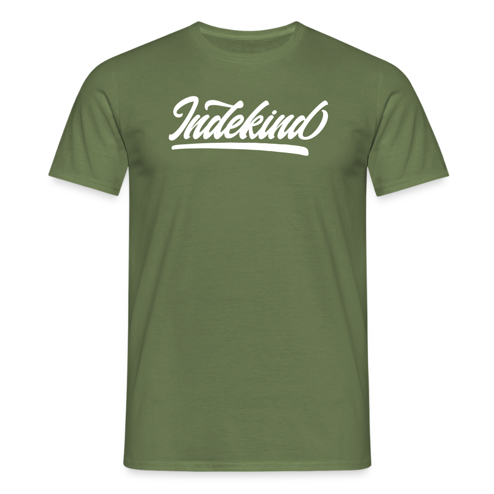 T-Shirt | Indekind Klassik | Manns-Lüü - Militärgrün