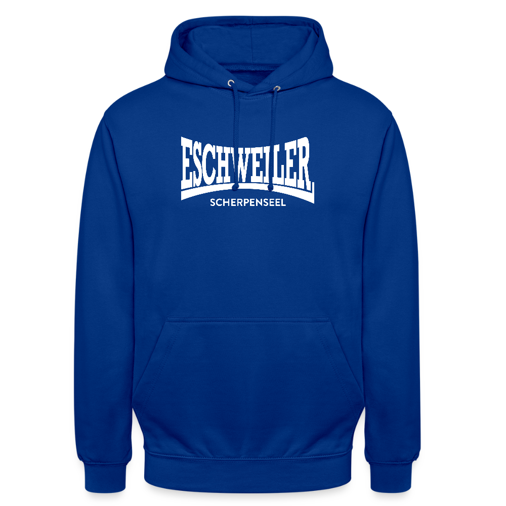Statement Hoodie | Scherpenseel | Fü allemoole - Royalblau