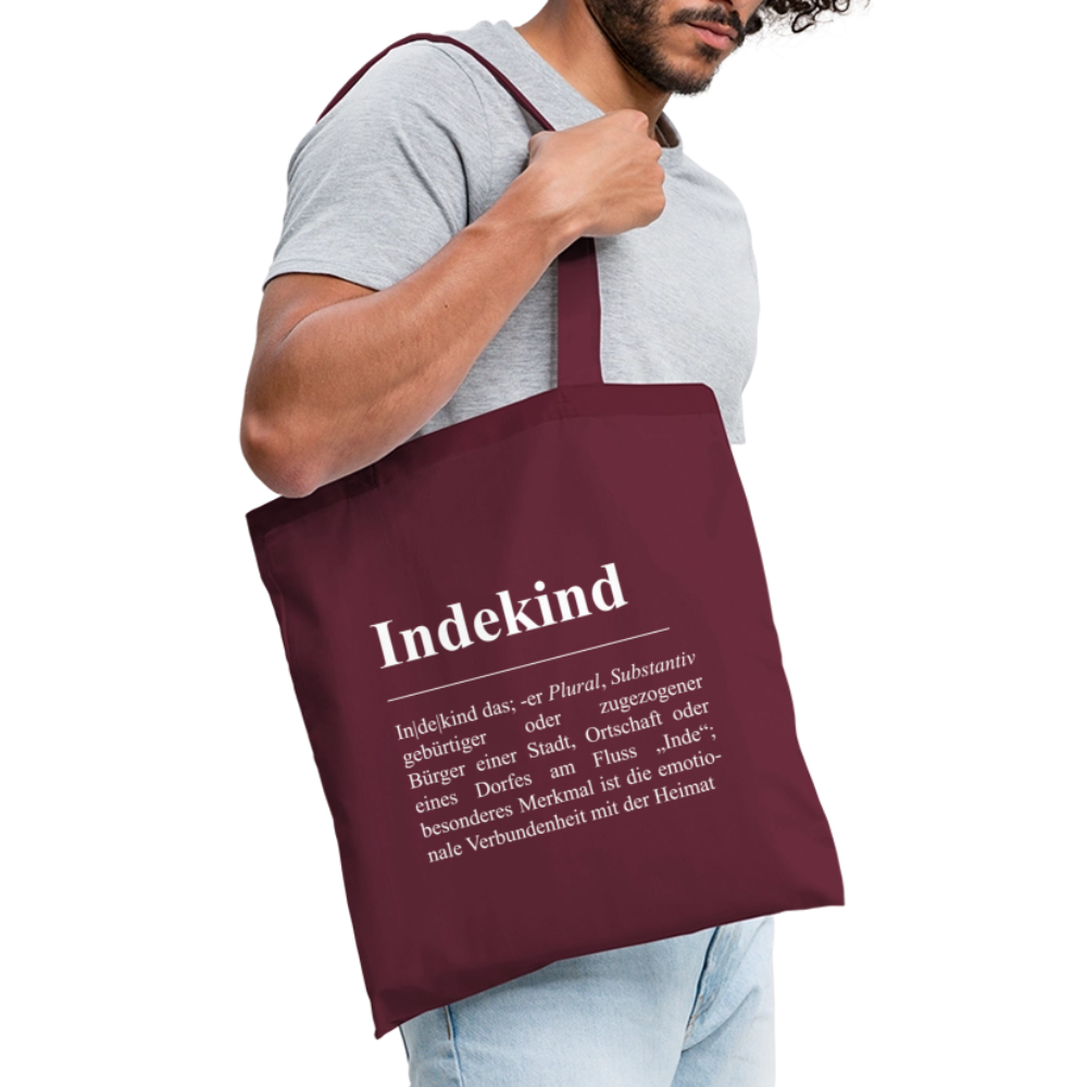 Beutel | Indekind Definition - Burgunderrot
