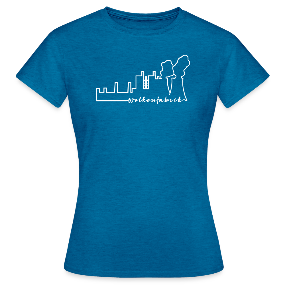 T-Shirt | Wolkenfabrik | Mädsche - Antikblaues Saphir meliert